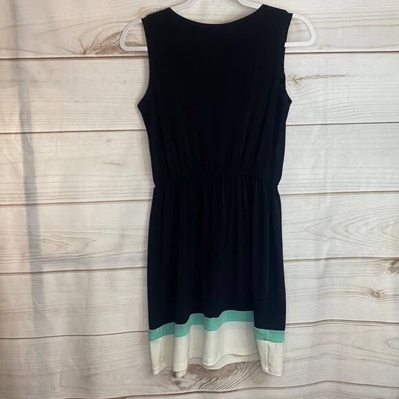 Sweet Storm Black Button Front Sleeveless Knee-High Dress Size Medium - Picture 3 of 7